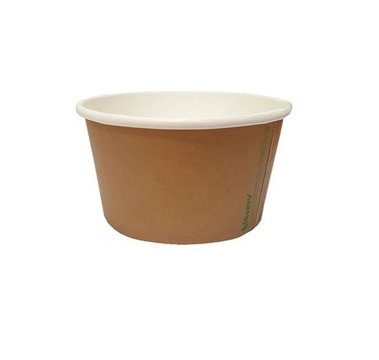 500- Compostable Tubs (8oz/ Brown)