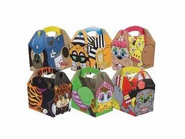 Jungle Safari' Disposable Kids Meal Boxes x250 - Image 2